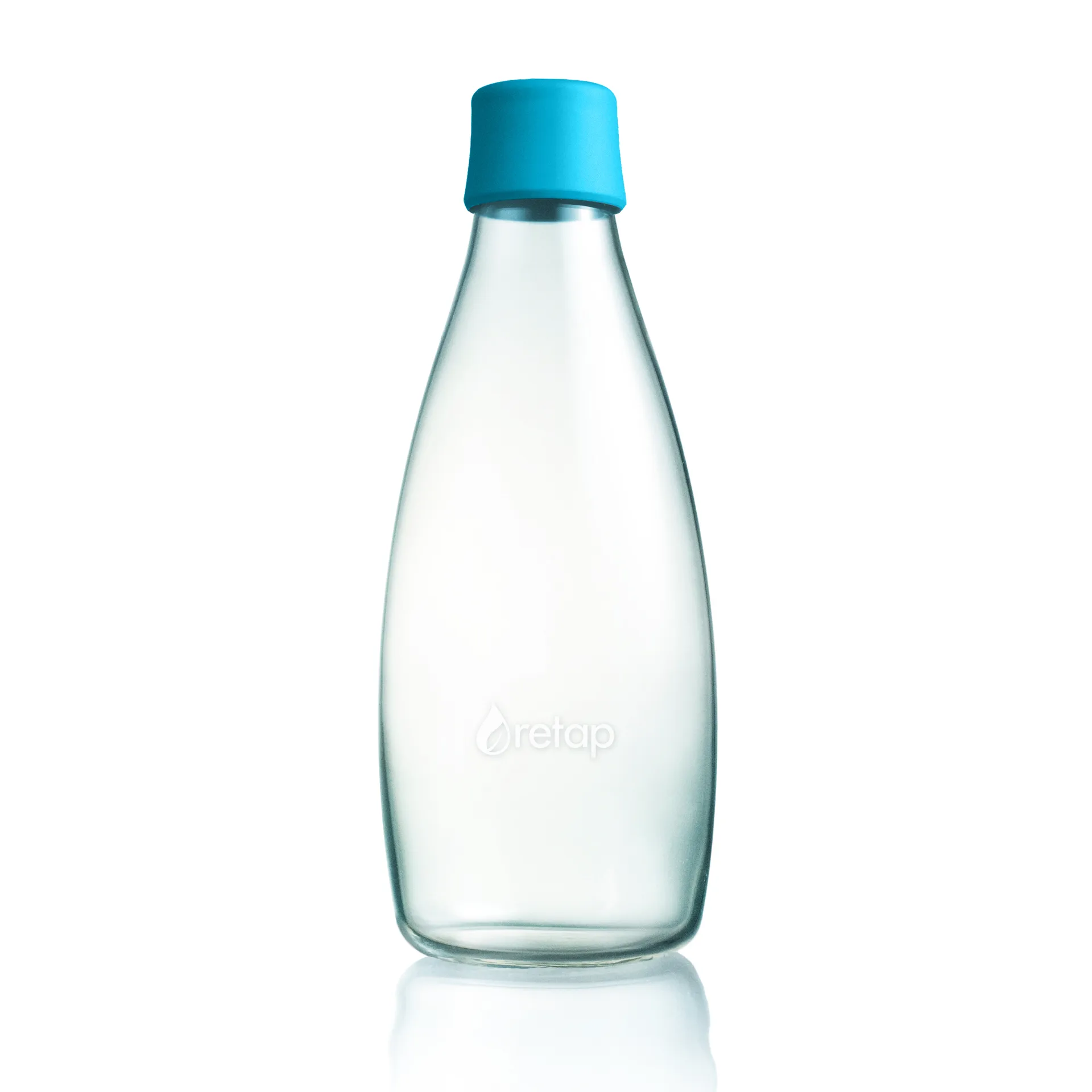 Bouteille en verre Retap 0,8 L, bleu clair Retap