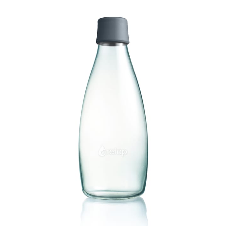 Bouteille en verre Retap 0,8 L - gris - Retap