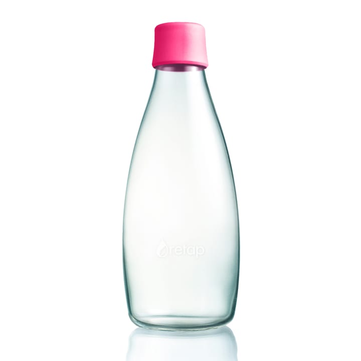 Bouteille en verre Retap 0,8 L - rose - Retap