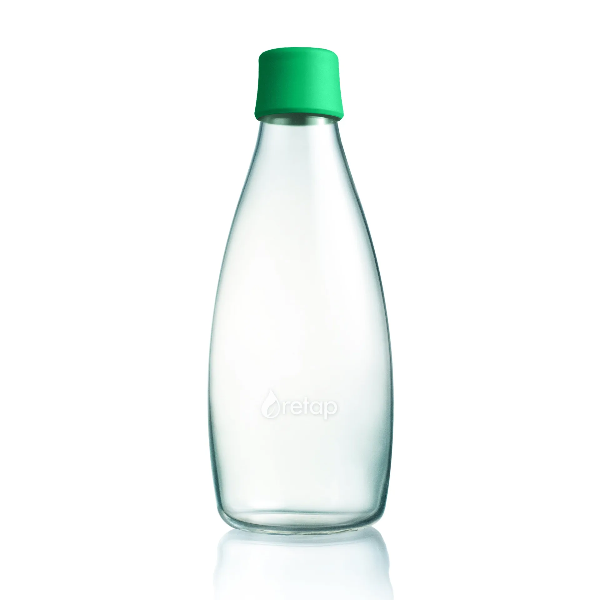 Bouteille en verre Retap 0,8 L, vert foncé Retap