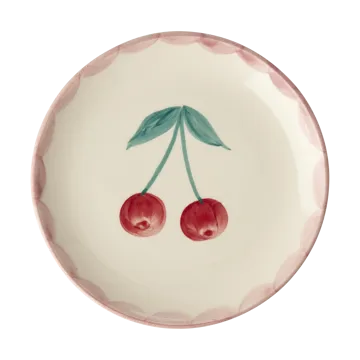 Assiette céramique Rice Ø15 cm - Cherry - RICE
