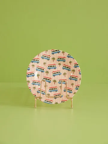 Assiette en mélamine Rice Ø20 cm - Cars - RICE