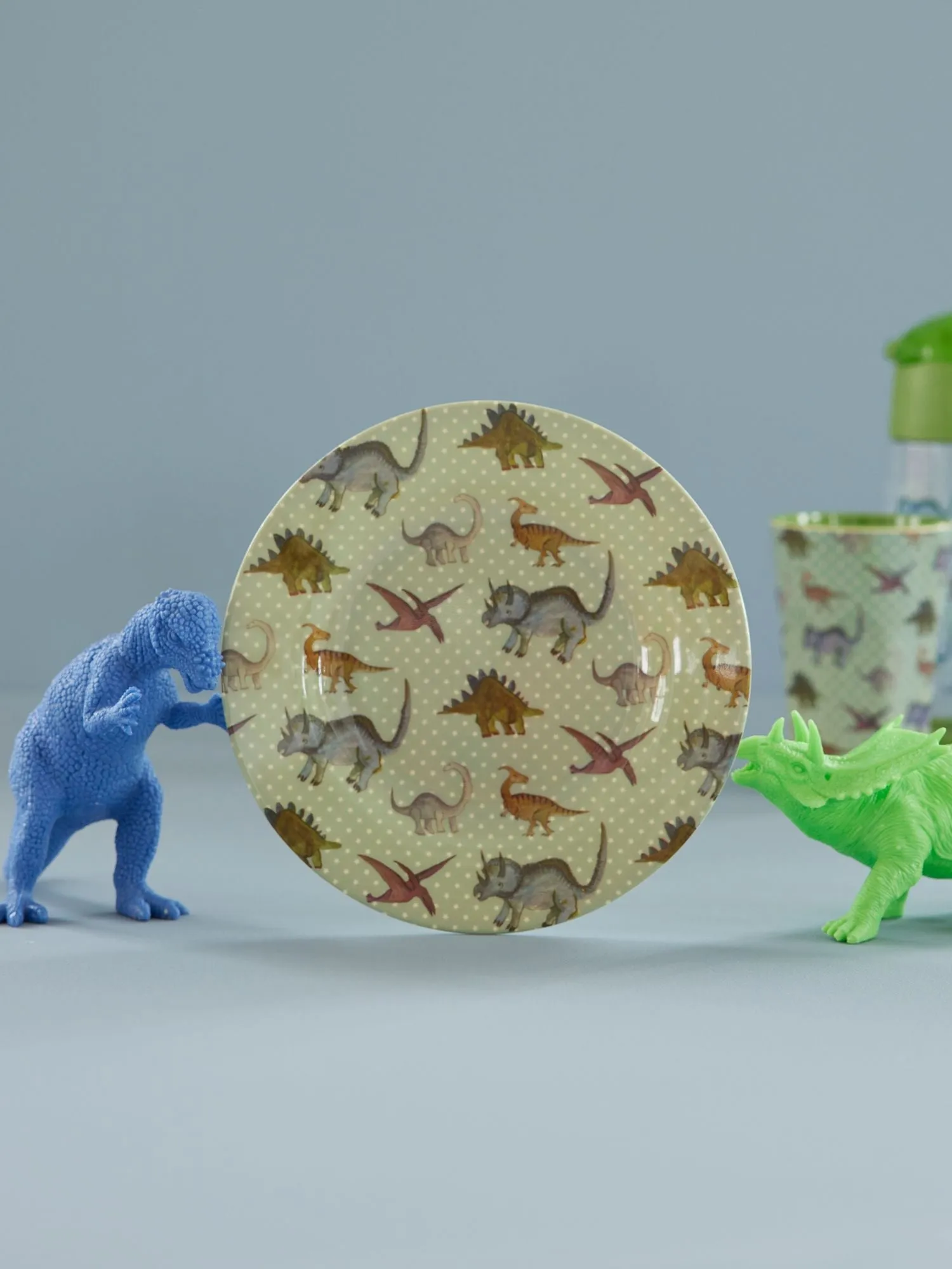 Assiette en mélamine Rice Ø20 cm, New Dino RICE