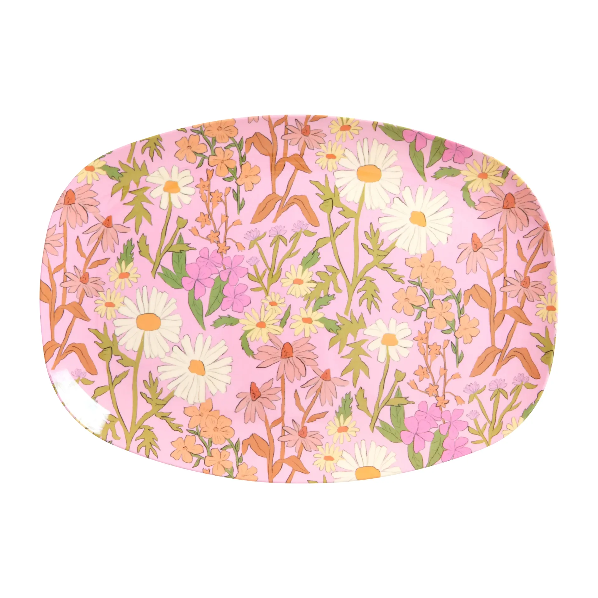 Assiette en mélamine Rice 22 x 30cm, Daisy dearest RICE