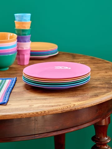 Assiette en mélamine Rice Ø26 cm 6 pièces - La Joie de Vivre - RICE