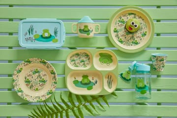 Assiette pour enfant Rice mélamine Ø22 cm - Frog - RICE