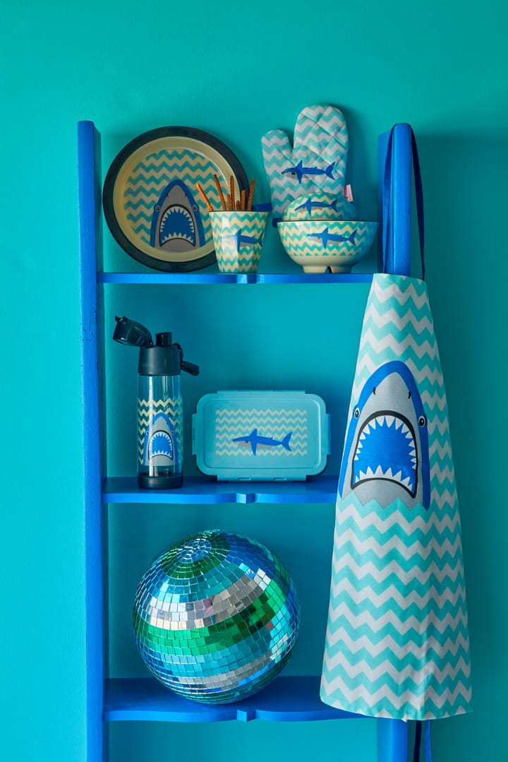 Assiette pour enfant Rice mélamine Ø22 cm, Shark RICE