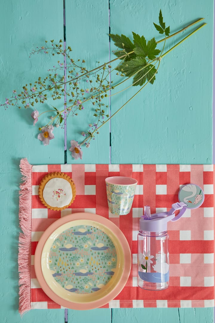 Assiette pour enfant Rice mélamine Ø22 cm, Swan RICE