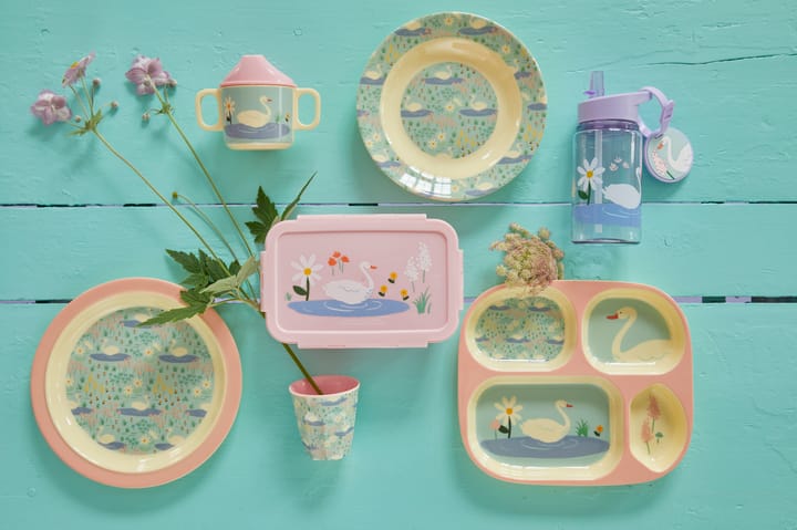Assiette pour enfant Rice mélamine Ø22 cm, Swan RICE