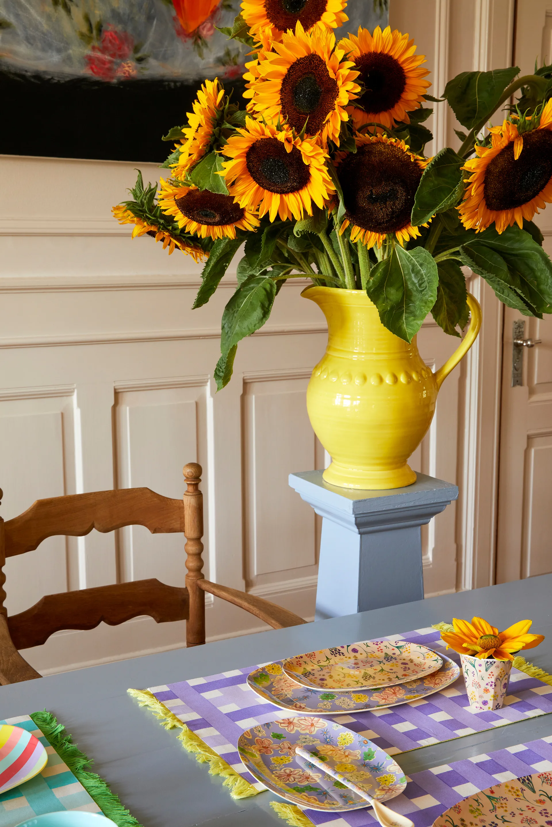 Assiette Rice mélamine 16,5x23 cm, Wild flower RICE