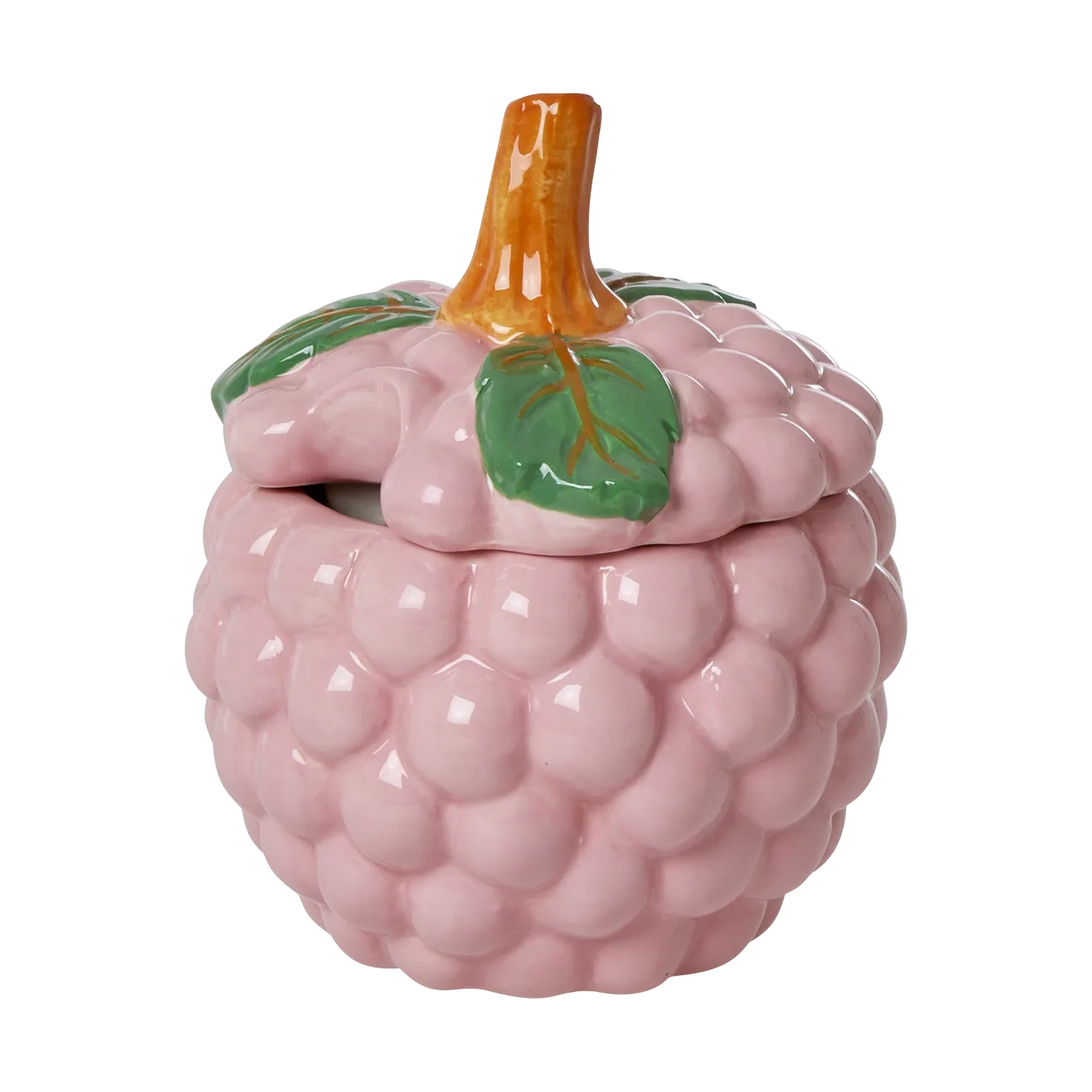 Bol en céramique Rice avec couvercle, Pink RICE