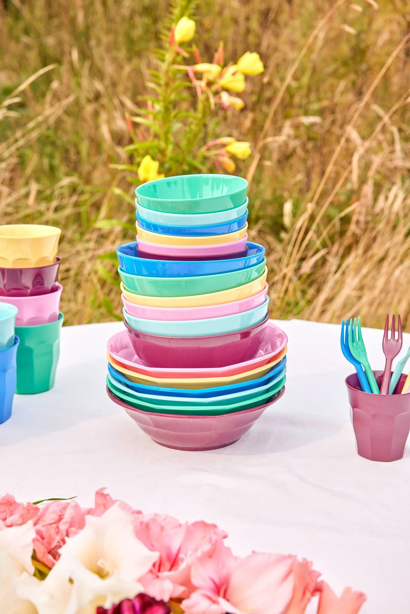 Bol en mélamine Rice medium 70 cl lot de 6, Show youre true colors RICE