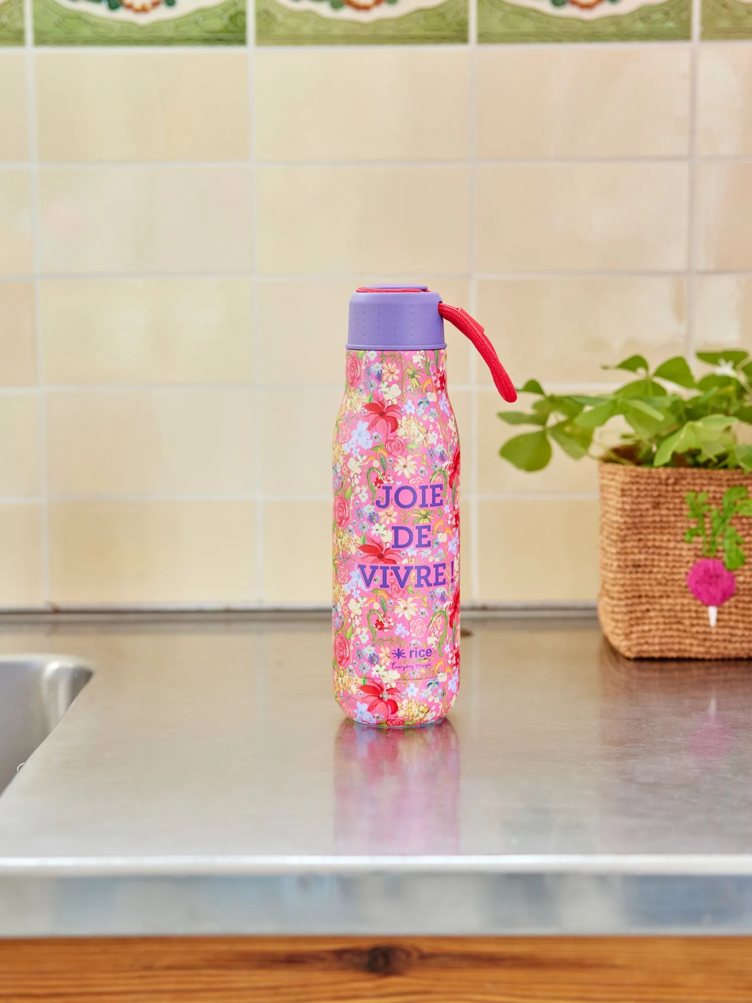 Bouteille thermos Rice 50 cl, Swedish Flower RICE