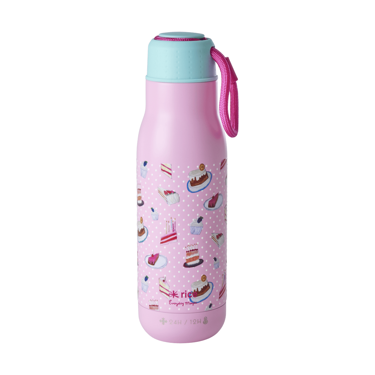 RICE Bouteille thermos Rice 50 cl Sweet Cake | Design Scandinave | Thermos | Rose