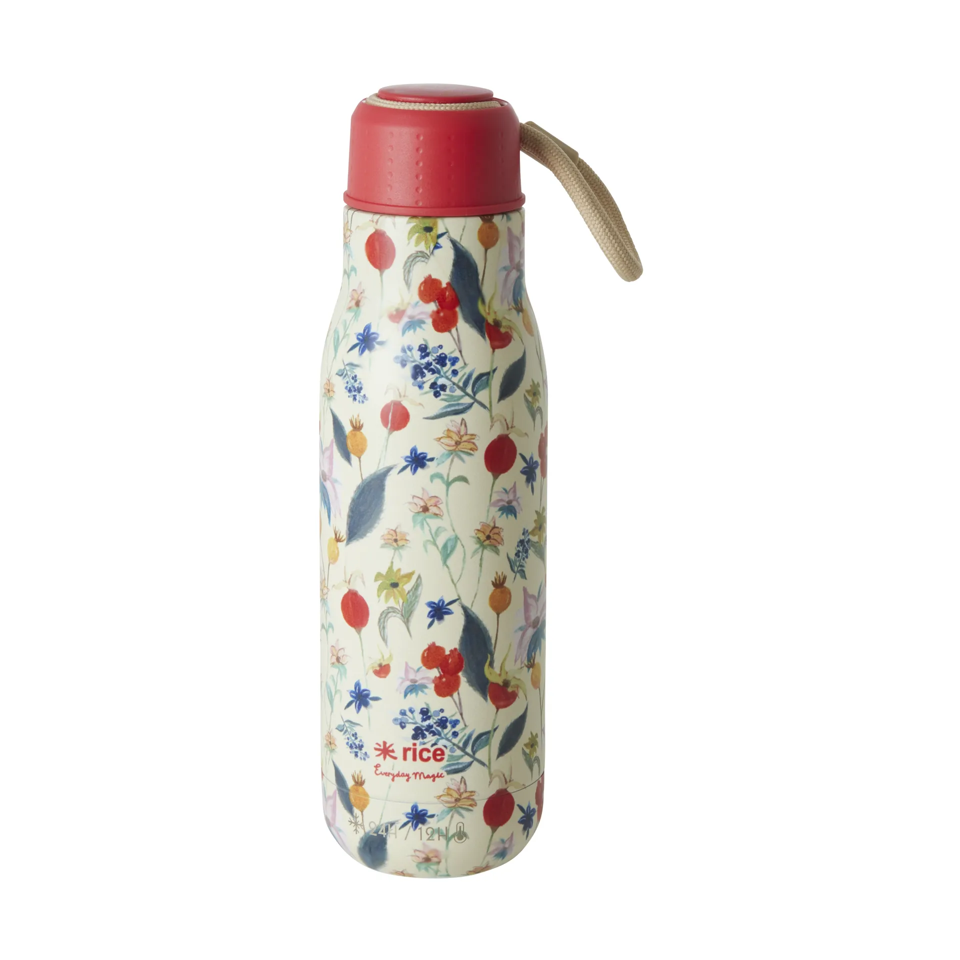 Bouteille thermos Rice 50 cl, Winter rosebuds RICE