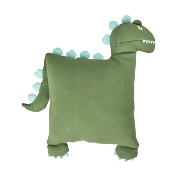 Coussin Rice dinosaure 48x52 cm - Green - RICE