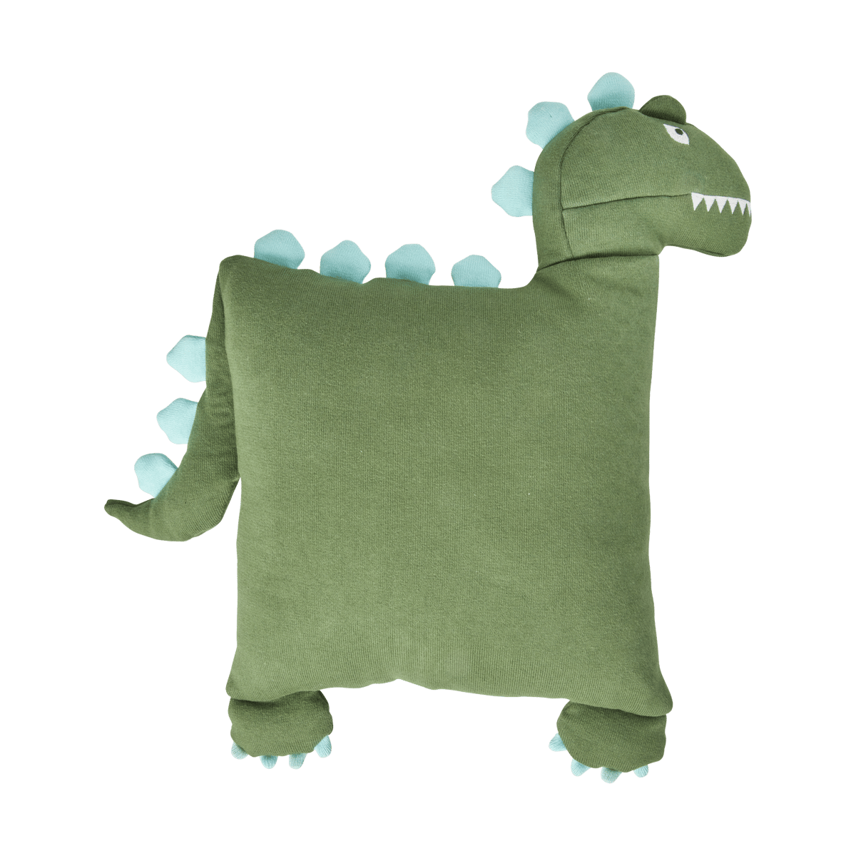 RICE Coussin Rice dinosaure 48x52 cm Green | Design Scandinave | Coussins | Vert