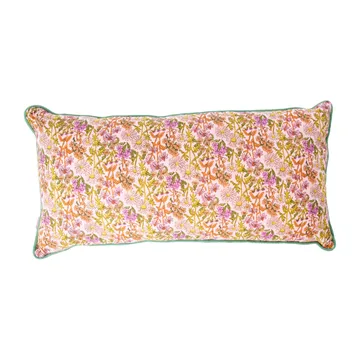 Coussin Rice fleurs 30x60 cm - Multi-green - RICE