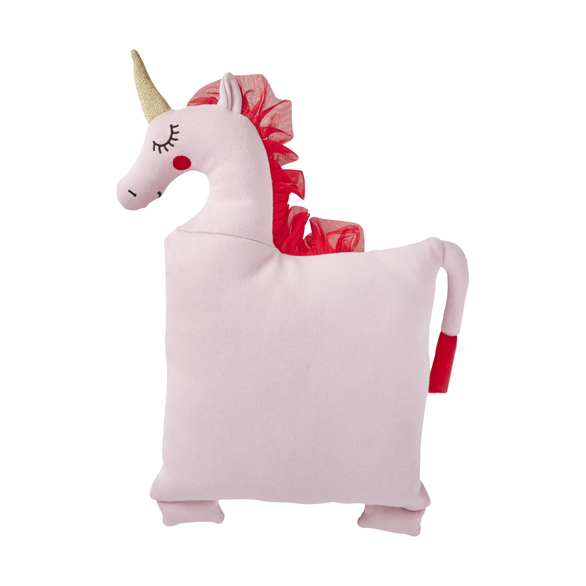 RICE Coussin Rice licorne 40x50 cm Pink | Design Scandinave | Coussins | Rose