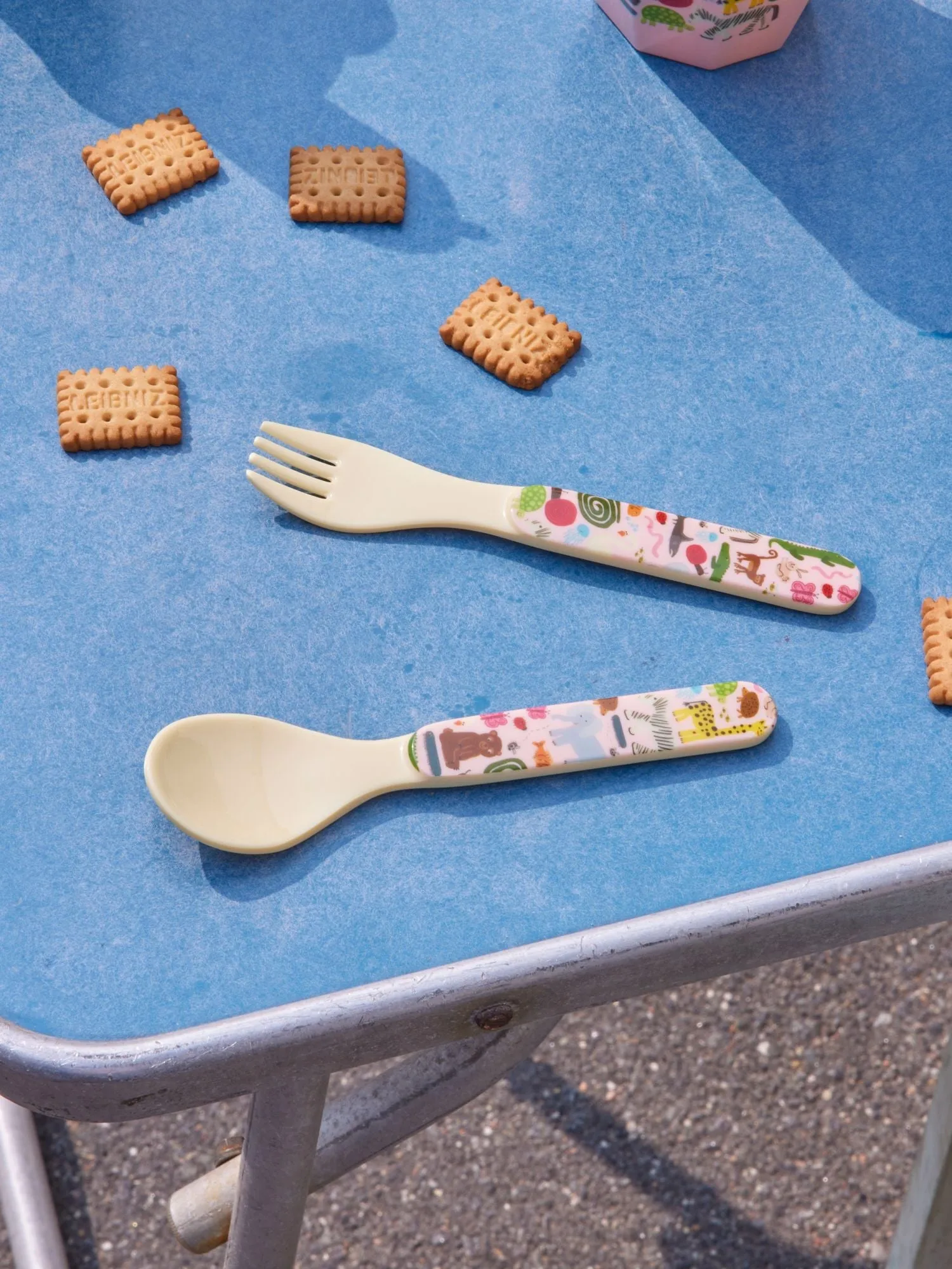 Couverts pour enfant Rice wildlife 2 pièces, Pink RICE