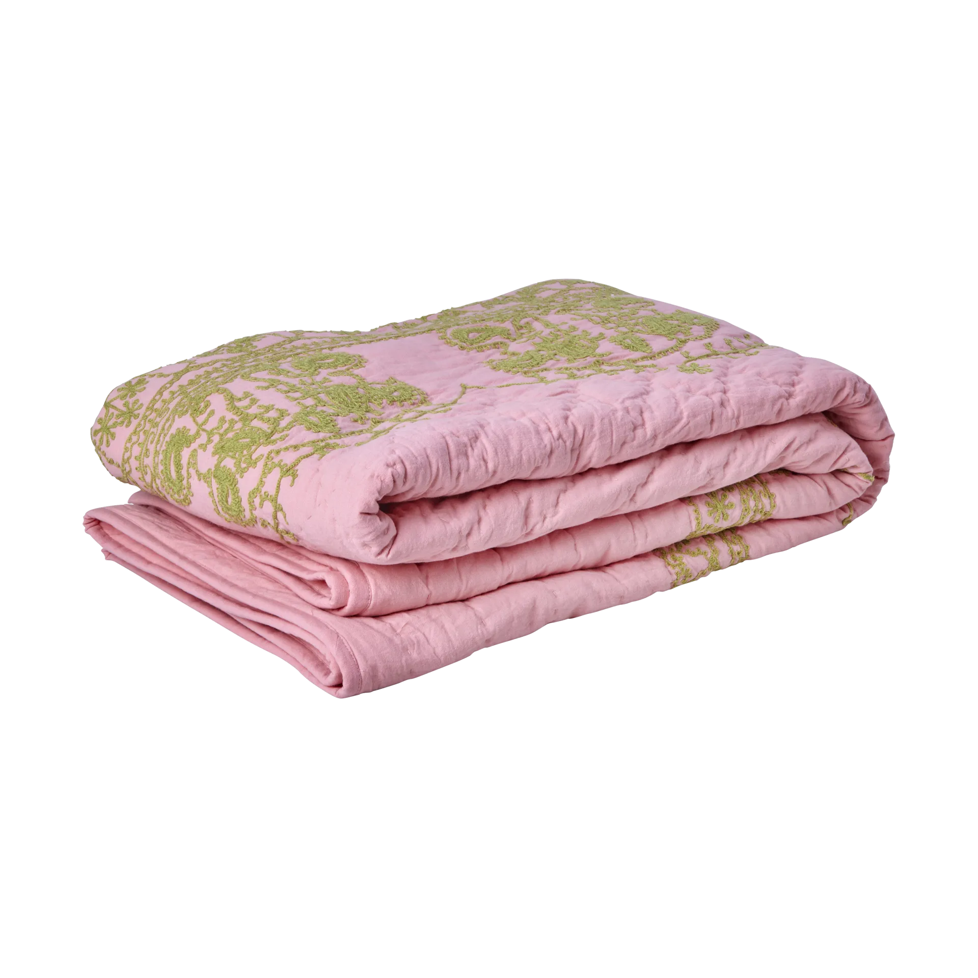 Couverture matelassée Rice 140x200 cm, Soft pink RICE