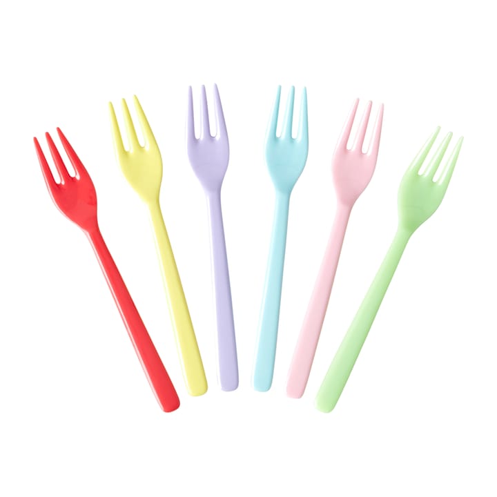 Fourchette en mélamine Rice Lot de 6 - Yippie yippie yeah - RICE