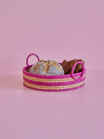 Panier à pain Rice raffia - Aubergine - RICE