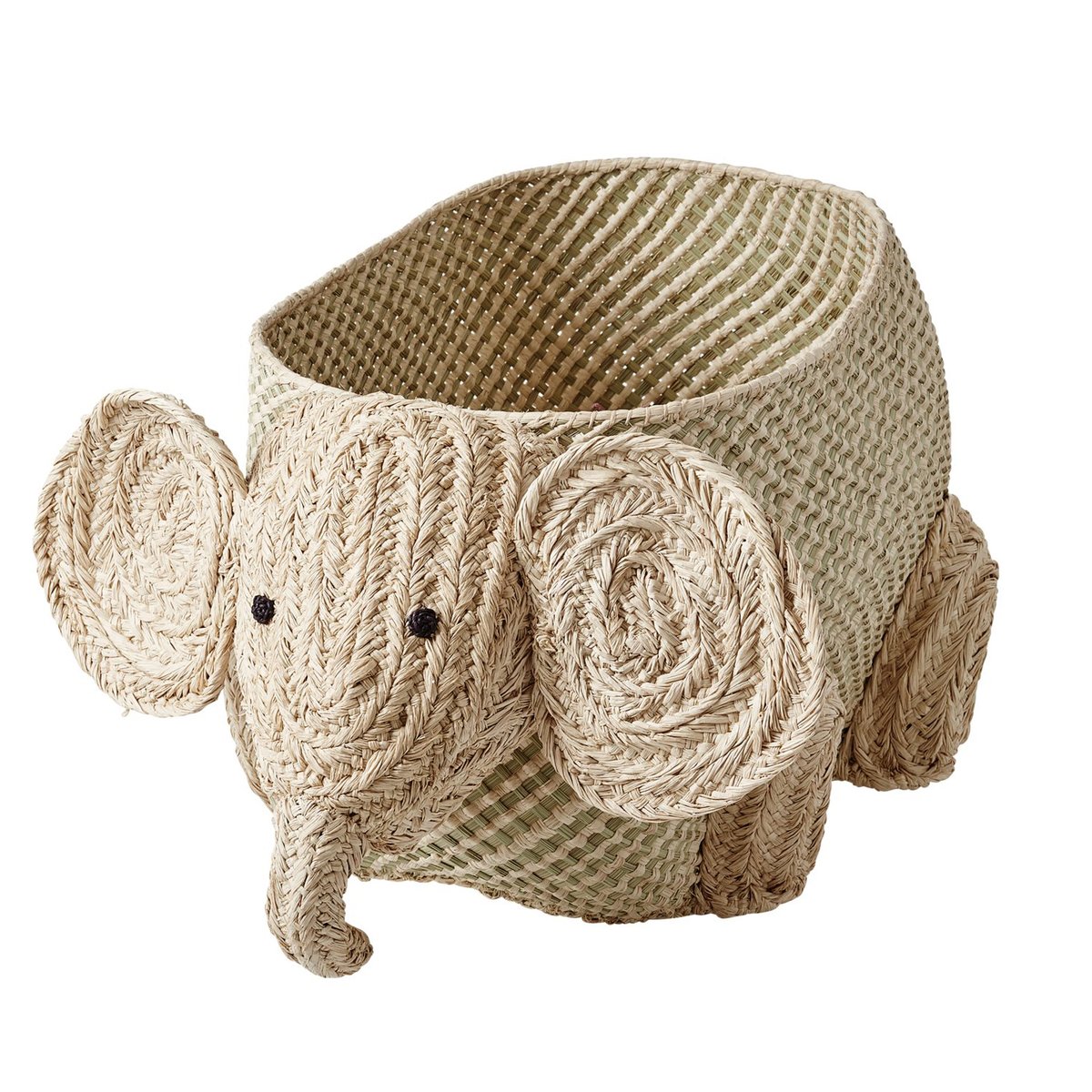 RICE Panier de rangement Rice raffia animal Elephant