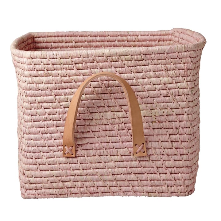 Panier de rangement Rice raffia - Rose - RICE