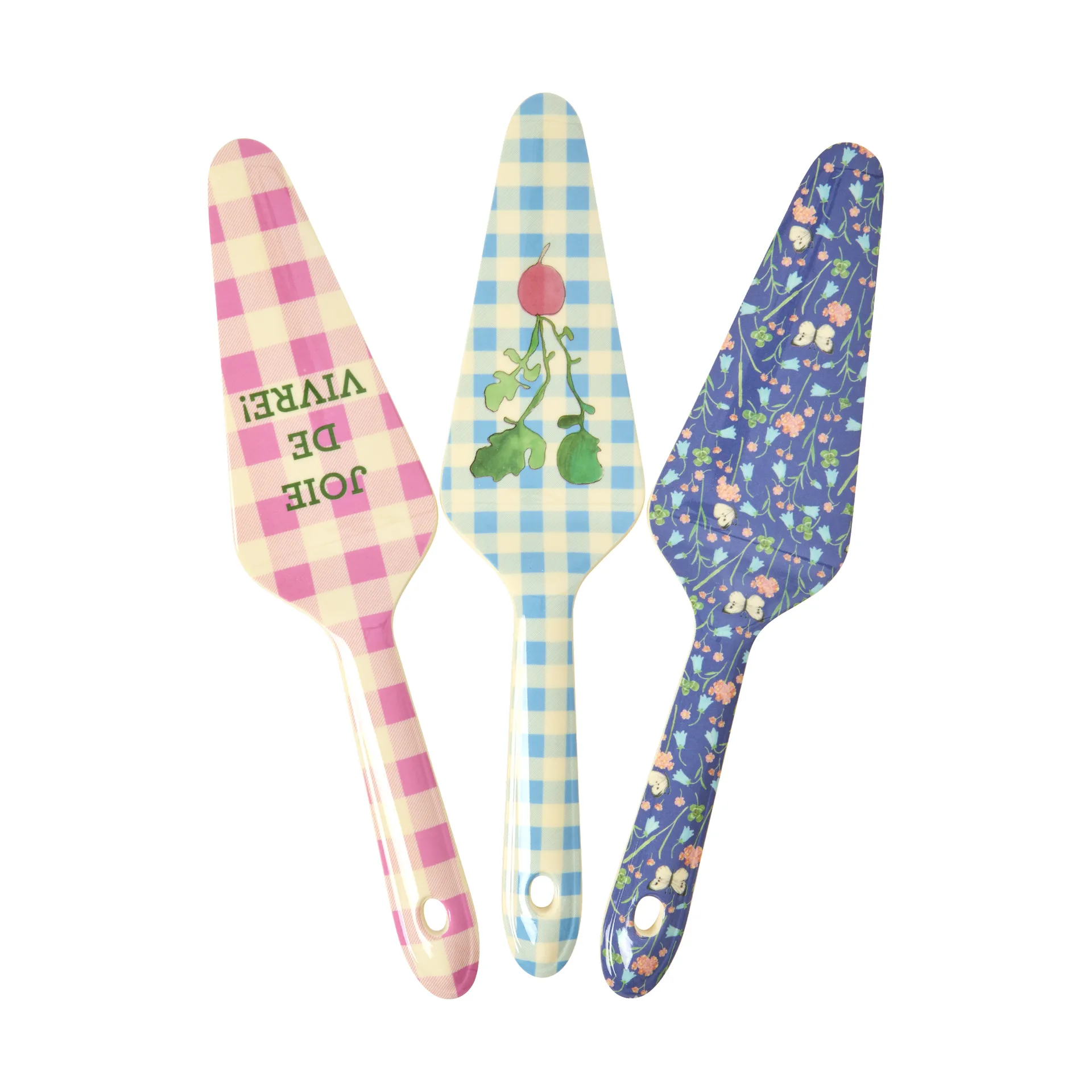 Pelle à gâteau Rice en mélamine, 3 pièces, Multicolor RICE
