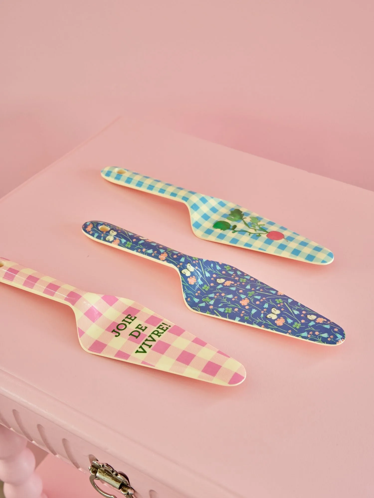 Pelle à gâteau Rice en mélamine, 3 pièces, Multicolor RICE