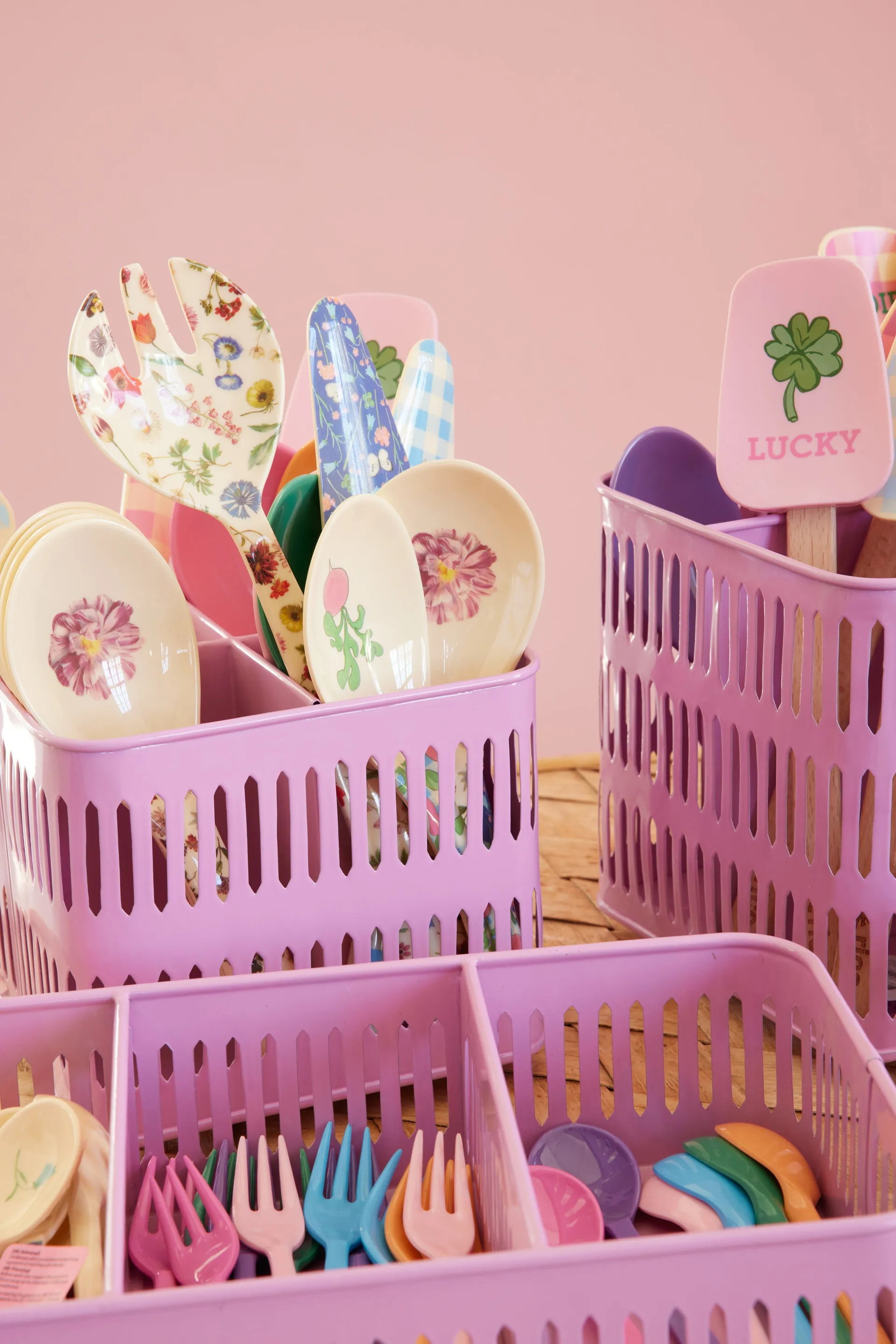 Pelle à gâteau Rice en mélamine, 3 pièces, Multicolor RICE