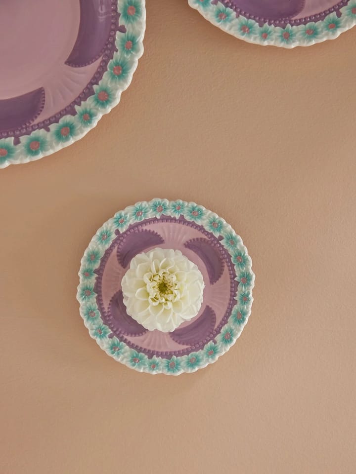 Petite assiette Rice Embossed Flower Ø 15 cm, Lavender RICE