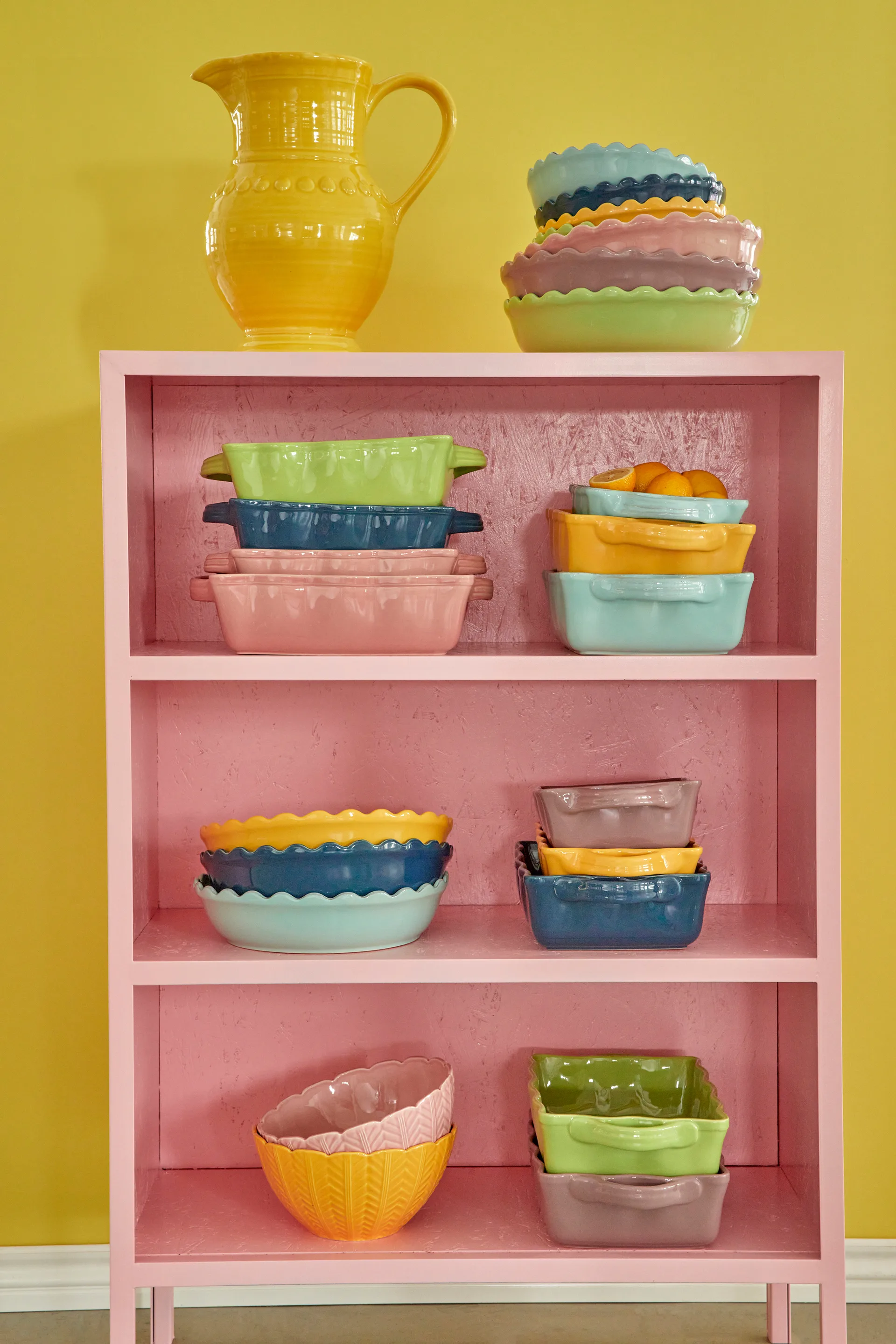 Pichet en céramique Rice 7,9 litres, Yellow RICE