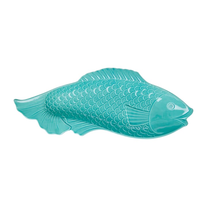 Plat de service à poisson Rice 20x53 cm, Aqua RICE
