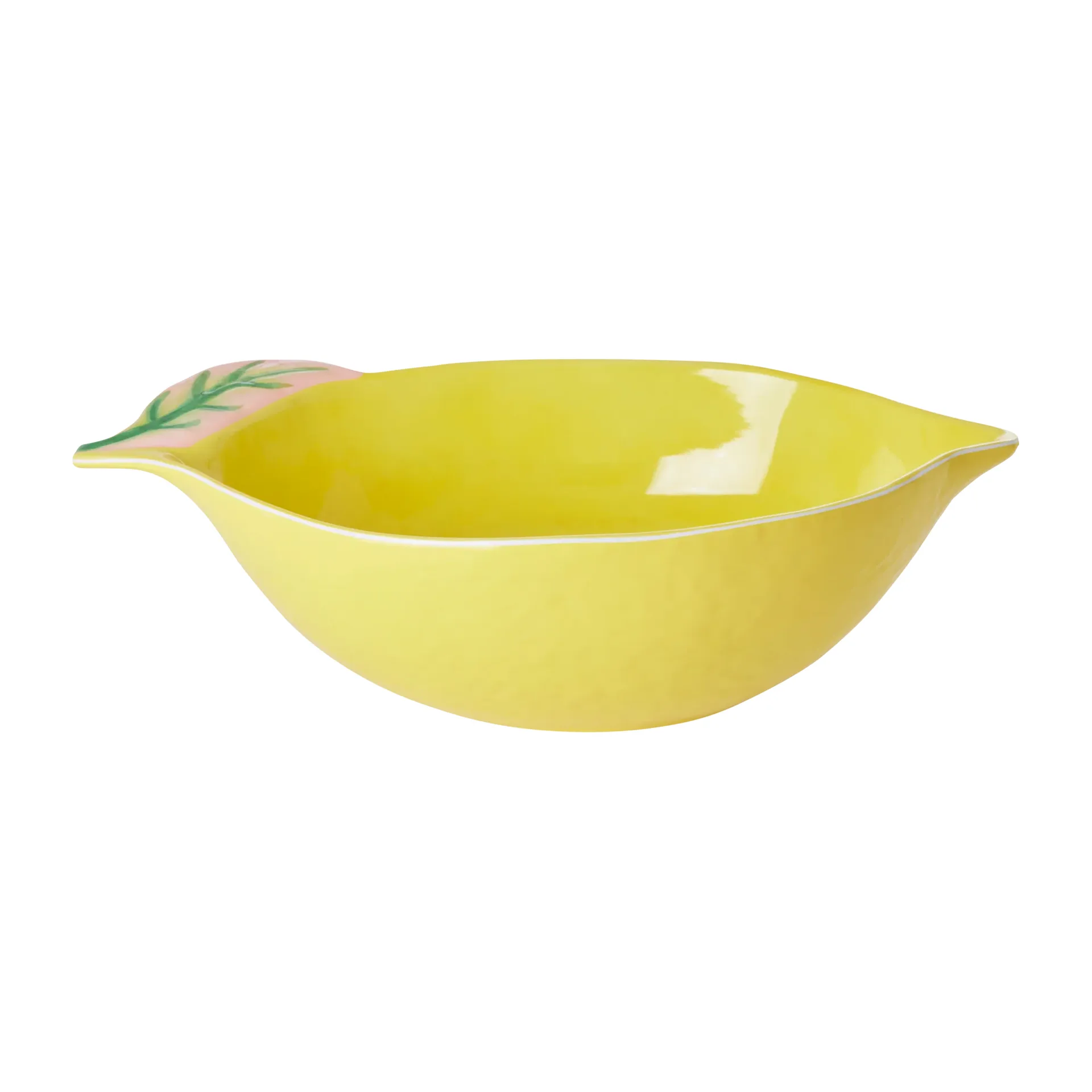 Saladier Rice citron 24x41 cm, Yellow RICE
