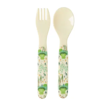Service pour enfants Rice 4 Pièces - Frog - RICE