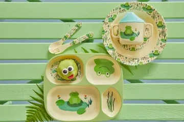 Service pour enfants Rice 4 Pièces - Frog - RICE