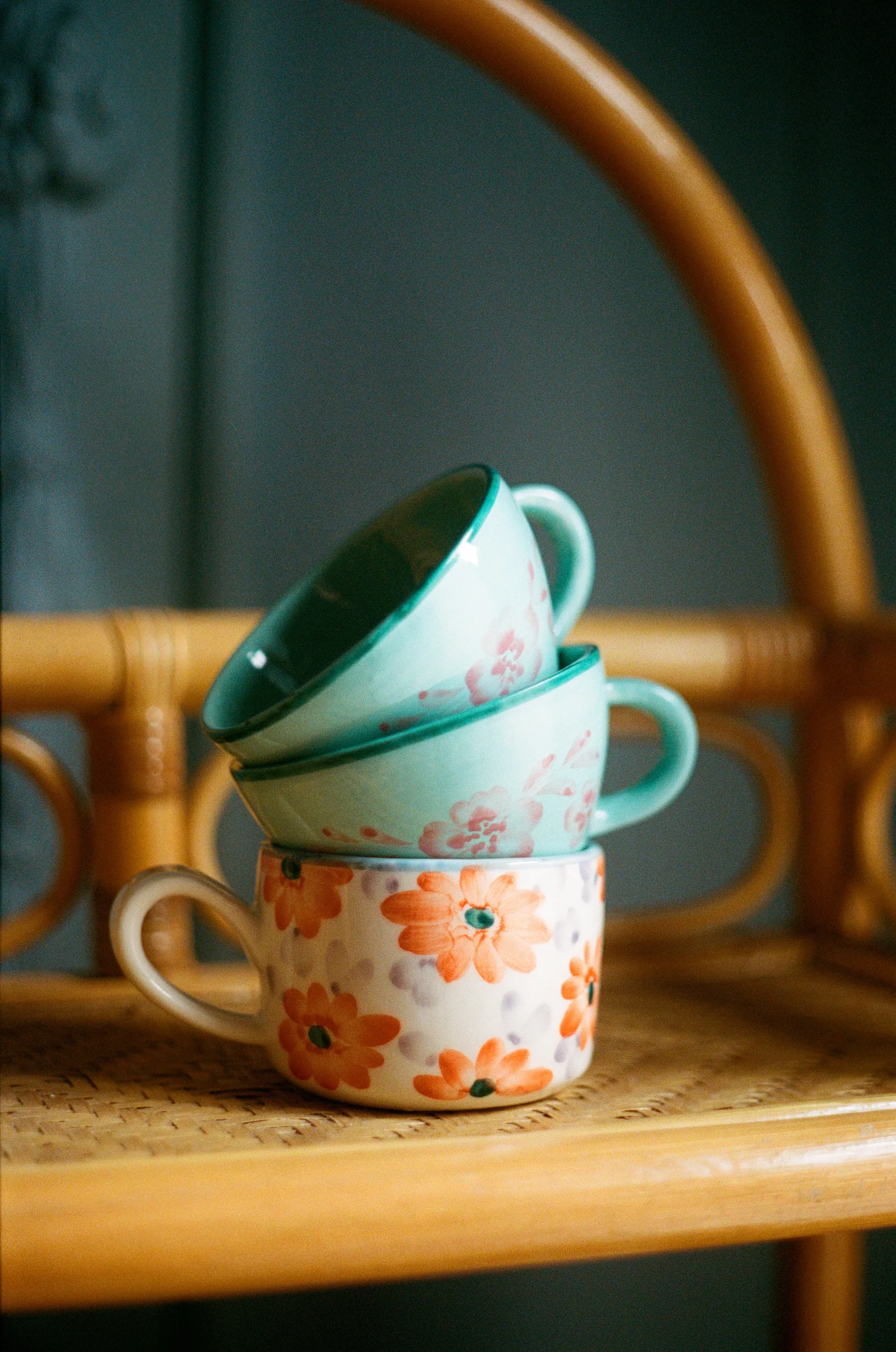 Tasse céramique Rice 20 cl, Orange RICE