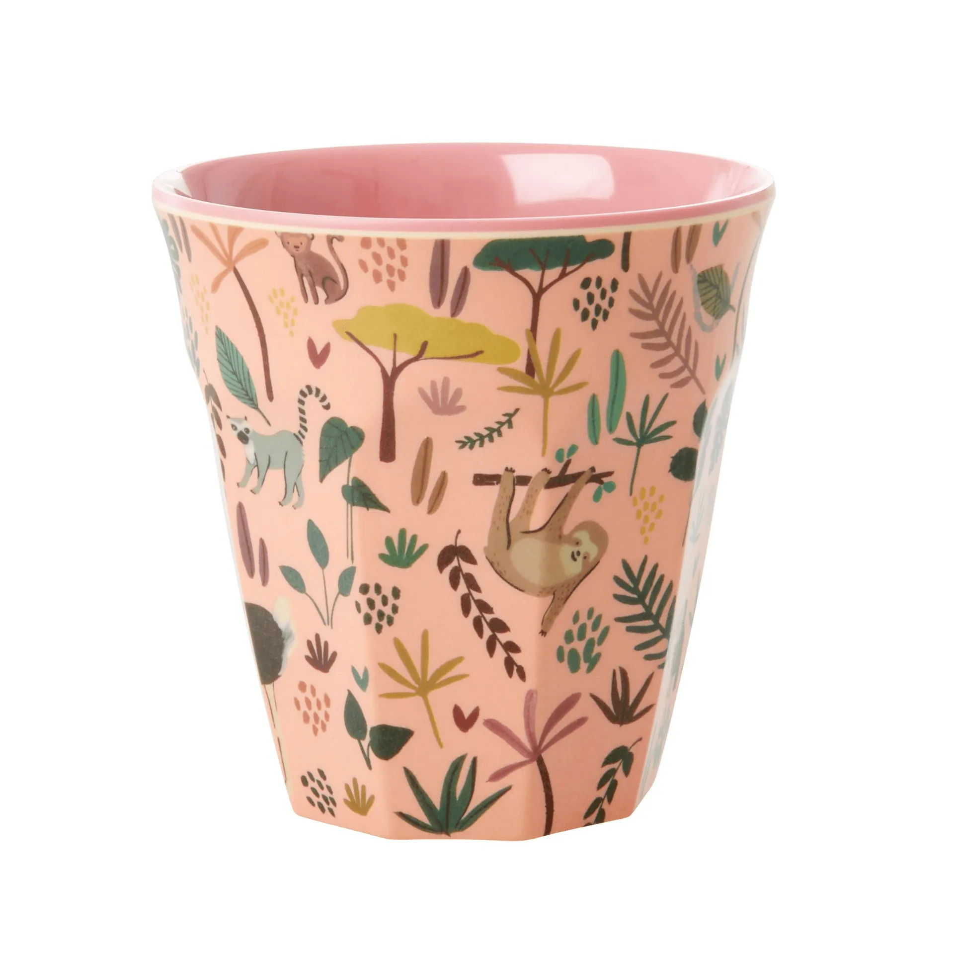Tasse en mélamine Rice medium, Coral-Jungle animals RICE