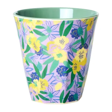 Tasse en mélamine Rice medium - Fancy pansy - RICE