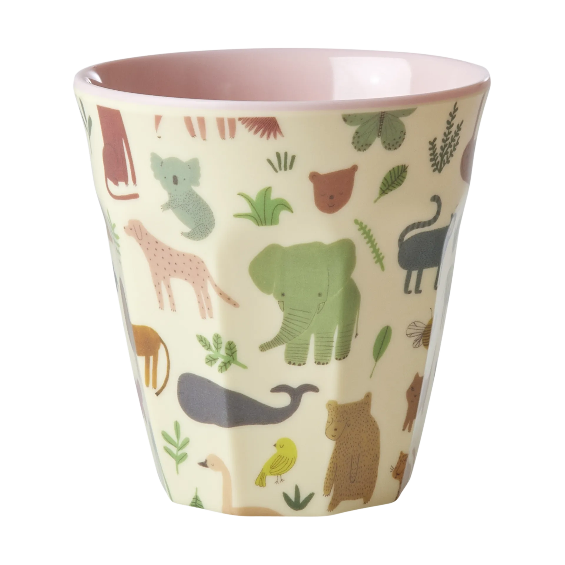 Tasse en mélamine Rice medium, Sweet Jungle Print-Soft Pink RICE