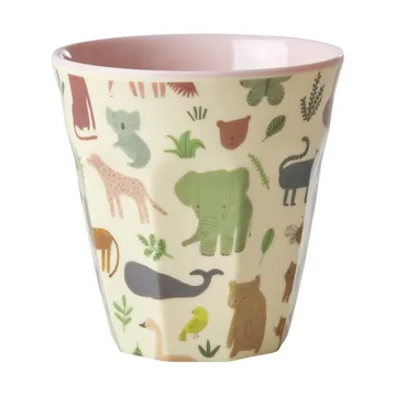 Tasse en mélamine Rice medium - Sweet Jungle Print-Soft Pink - RICE