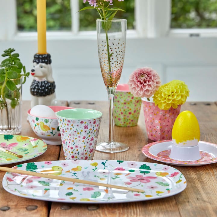Tasse en mélamine Rice medium, White easter flower RICE