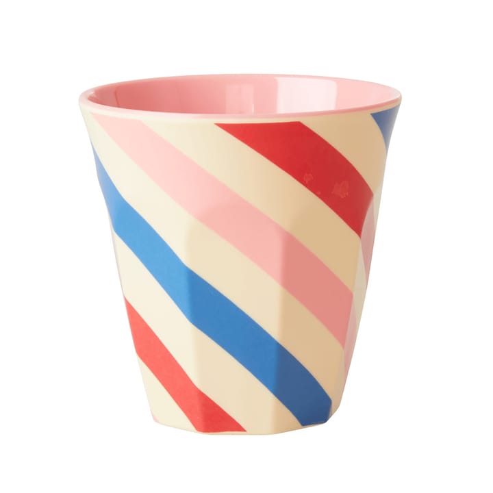 Tasse en mélamine Rice moyen - Candy stripes - RICE