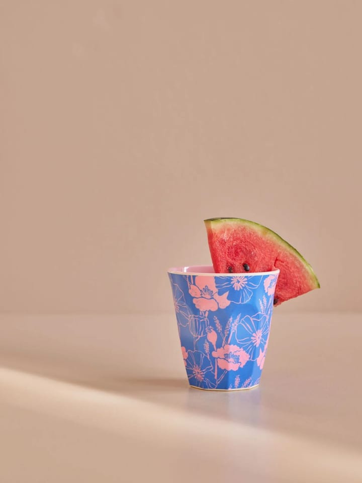 Tasse en mélamine Rice moyen - Poppies love - RICE