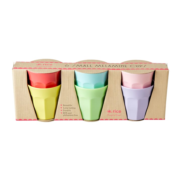 Tasse en mélamine Rice petit Lot de 6 - Yippie yippie yeah - RICE
