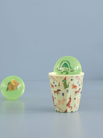 Tasse en mélamine Rice small 20 cl - Animal print-green - RICE