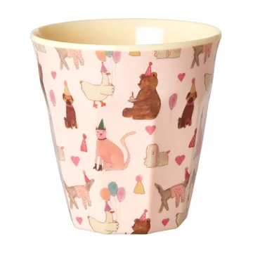 Tasse en mélamine Rice small 20 cl - Animal print-lavender - RICE