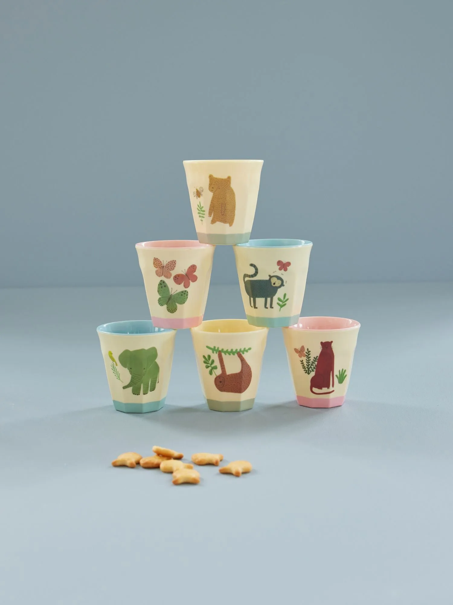 Tasse en mélamine Rice small Lot de 6, Sweet Jungle RICE